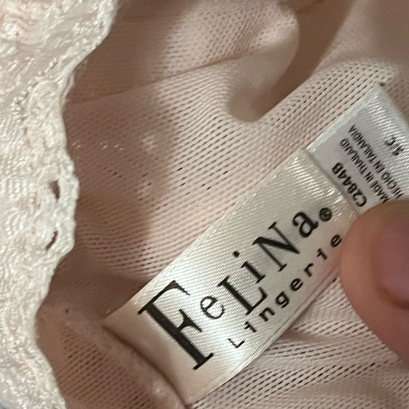 Felina Lace Bralette in Light Pink - Picture 2 of 3